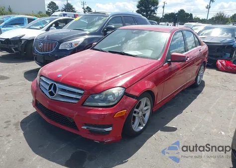 2013 Mercedes-Benz C 250 Sport from USA, damaged, VIN WDDGF4HB2DR245609